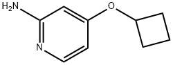 2-AMINO-4-(CYCLOBUTOXY)PYRIDINE,1314354-74-9,结构式