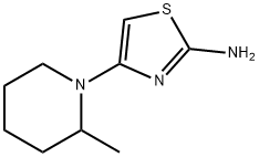 2-Amino-4-(2-methylpiperidino)thiazole Struktur