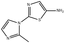 5-Amino-2-(2-methylimidazol-1-yl)thiazole Struktur