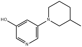 1314355-80-0 3-Hydroxy-5-(3-methylpiperidin-1-yl)pyridine