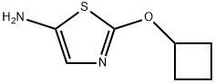 5-Amino-2-(cyclobutoxy)thiazole Struktur