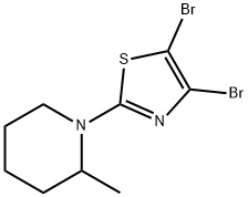 4,5-Dibromo-2-(2-methylpiperidino)thiazole|