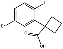 1314667-66-7 1-(2-氟-5-溴苯基)环丁烷甲酸