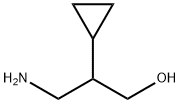 3-amino-2-cyclopropylpropan-1-ol Structure