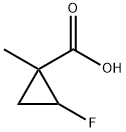 2-fluoro-1-methylcyclopropane-1-carboxylic acid,1314938-96-9,结构式