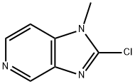 2-CHLORO-1-METHYL-1H-IMIDAZO[4,5-C]PYRIDINE 化学構造式