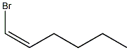 cis-1-bromo-1-hexene Struktur