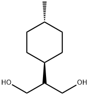 2-((1r,4r)-4-methylcyclohexyl)propane-1,3-diol Struktur