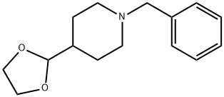 Piperidine, 4-(1,3-dioxolan-2-yl)-1-(phenylmethyl)- Structure