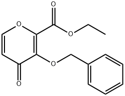 3-(苄氧基)-4-氧代-4H-吡喃-2-羧酸乙酯,1332855-94-3,结构式