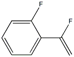 1-fluoro-2-(1-fluoro-vinyl)-benzene Structure