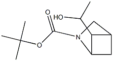 tert-butyl 5-(1-hydroxyethyl)-2-azabicyclo[2.1.1]hexane-2-carboxylate Structure