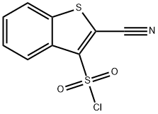 2-cyano-1-benzothiophene-3-sulfonyl chloride|