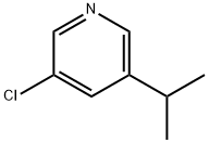 3-CHLORO-5-(PROPAN-2-YL)PYRIDINE Structure