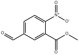 methyl 5-formyl-2-nitrobenzoate Struktur