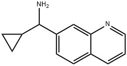 CYCLOPROPYL(QUINOLIN-7-YL)METHANAMINE Structure