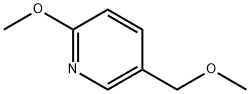 Pyridine, 2-methoxy-5-(methoxymethyl)- Struktur