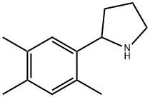 2-(2,4,5-TRIMETHYLPHENYL)PYRROLIDINE 化学構造式