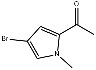 4-Bromo-1-methyl-2-acetyl-1H-pyrrole Struktur