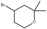 4-bromo-2,2-dimethyloxane 化学構造式