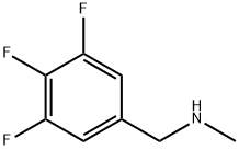 METHYL[(3,4,5-TRIFLUOROPHENYL)METHYL]AMINE Struktur