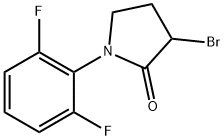 3-bromo-1-(2,6-difluorophenyl)pyrrolidin-2-one|3-溴-1-(2,6-二氟苯基)吡咯烷-2-酮