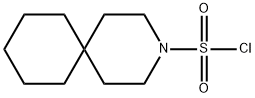 3-azaspiro[5.5]undecane-3-sulfonyl chloride Struktur