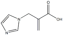 2-[(1H-imidazol-1-yl)methyl]prop-2-enoic acid Structure
