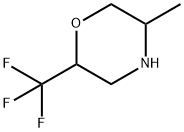 5-methyl-2-(trifluoromethyl)morpholine Structure