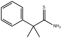 2-methyl-2-phenylpropanethioamide Structure