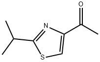 1-[2-(propan-2-yl)-1,3-thiazol-4-yl]ethan-1-one Struktur