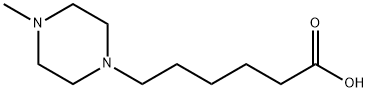 6-(4-Methylpiperazin-1-yl)hexanoic acid 结构式