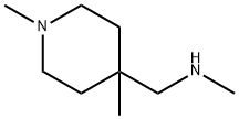 二甲基[(4-甲基哌啶-4-基)甲基]胺,1343094-97-2,结构式