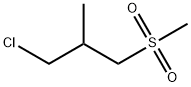 1-chloro-3-methanesulfonyl-2-methylpropane,1343502-27-1,结构式