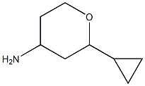 2-cyclopropyloxan-4-amine Structure