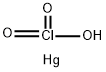 Dichloric acid mercury(II) salt Structure