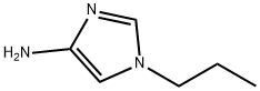 4-Amino-1-(n-propyl)imidazole Structure