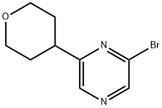 1353854-11-1 2-Bromo-6-(4-tetrahydropyranyl)pyrazine