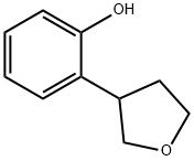 2-(3-Tetrahydrofuranyl)phenol Struktur