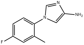 4-Amino-1-(2-methyl-4-fluorophenyl)imidazole|