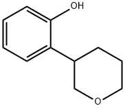 2-(3-Tetrahydropyranyl)phenol Struktur