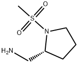 [(2R)-1-methanesulfonylpyrrolidin-2-yl]methanamine Structure