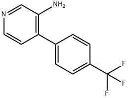 3-AMINO-4-(4-TRIFLUOROMETHYLPHENYL)PYRIDINE|4-[4-(三氟甲基)苯基]吡啶-3-胺