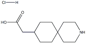 2-(3-azaspiro[5.5]undecan-9-yl)acetic acid hydrochloride