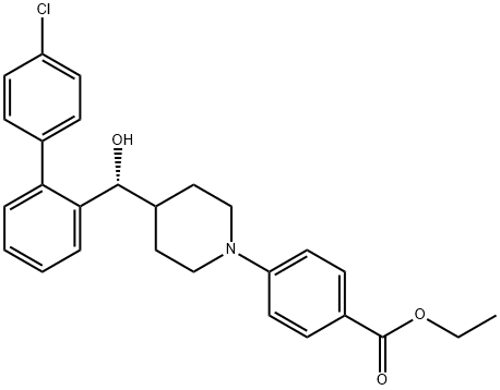 ethyl (R)-4-(4-((4'-chloro-[1,1'-biphenyl]-2-yl)(hydroxy)methyl)piperidin-1-yl)benzoate