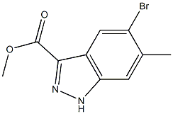 1360928-27-3 methyl 5-bromo-6-methyl-1H-indazole-3-carboxylate