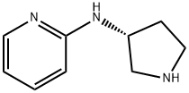 N-[(3R)-Pyrrolidin-3-yl]pyridin-2-amine,1366230-55-8,结构式