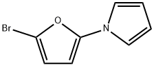 2-Bromo-5-(1H-pyrrol-1-yl)furan Struktur