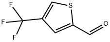 4-(trifluoromethyl)thiophene-2-carbaldehyde Structure