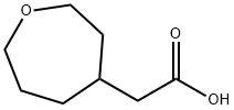 2-(OXEPAN-4-YL)ACETIC ACID 化学構造式